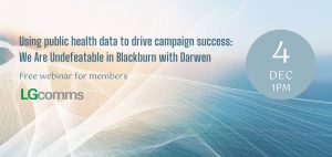 Using public health data to drive campaign success: We Are Undefeatable in Blackburn with Darwen