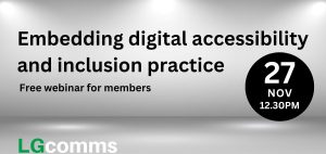 Embedding digital accessibility and inclusion practice